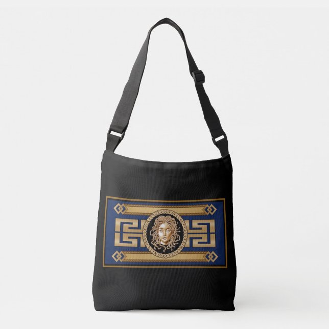 Medusa Medallion, Cross Body Bag (Front)