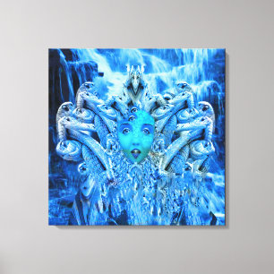 Medusa Metamorphosis Canvas Print