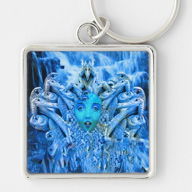 Medusa Metamorphosis Key Ring (Front)