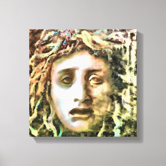 Medusa Portrait of a Gorgon Canvas Print