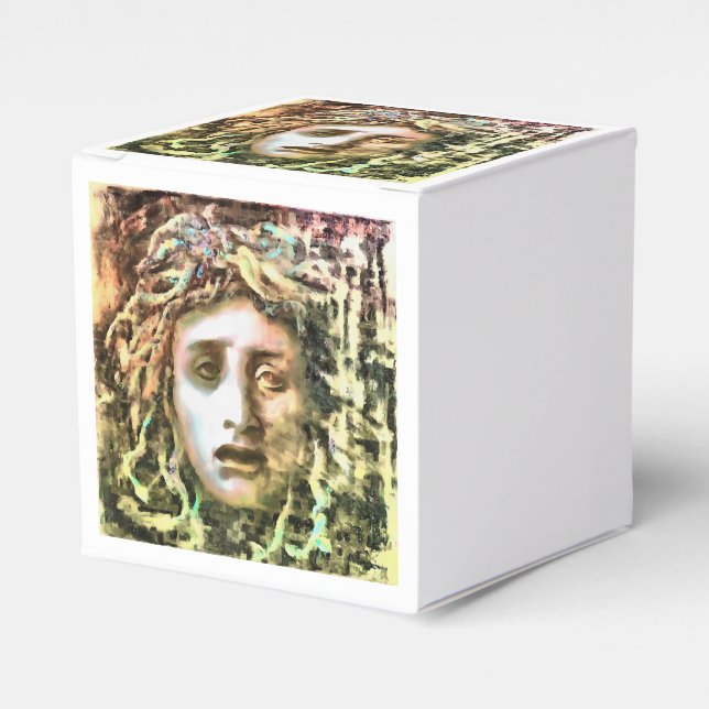 Medusa Portrait of a Gorgon Favour Box (Front Side)
