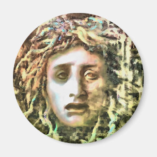 Medusa Portrait of a Gorgon Magnet