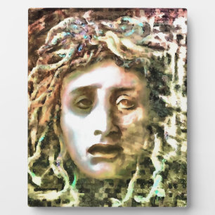 Medusa Portrait of a Gorgon Plaque