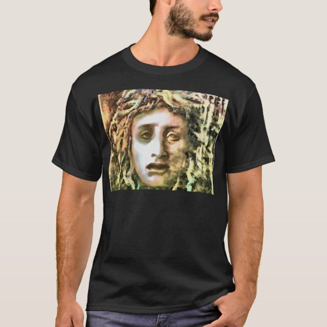 Medusa Portrait of a Gorgon T-Shirt (Front)