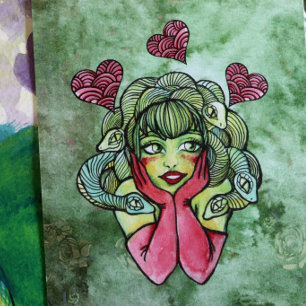 Medusa postcard