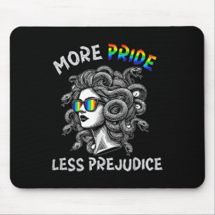 Medusa Rainbow More Pride Less Prejudice Lgbtq+ Eq Mouse Mat