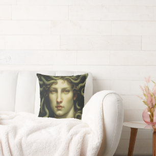 Medusa Renaissance Style Cushion