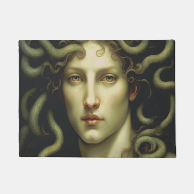 Medusa Renaissance Style Doormat (Front)
