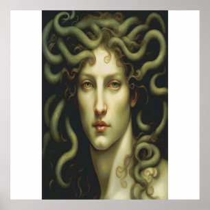 Medusa Renaissance Style Poster