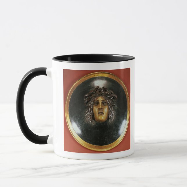 Medusa shield mug (Left)