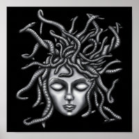 Medusa Statue, Greek Sculpture, Mythology