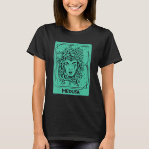 Medusa  Tarot Card Greek Mystical Cards Ancient Gr T-Shirt