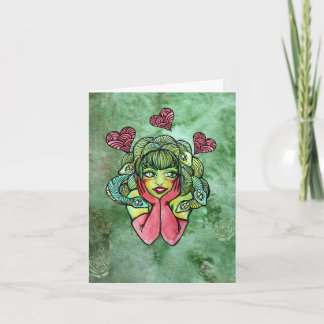 Medusa thank you card