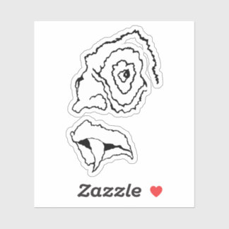 Medusa the artist_awaynowe Horror 9MMHeads Diecut 