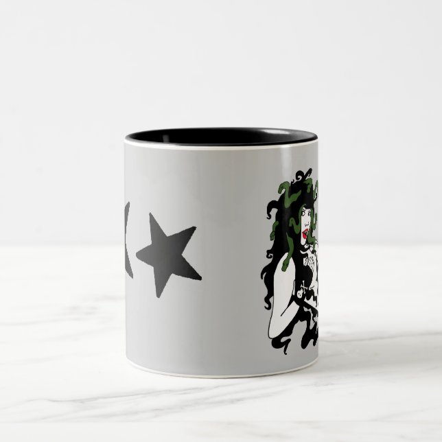 Medusa Two-Tone Coffee Mug (Center)