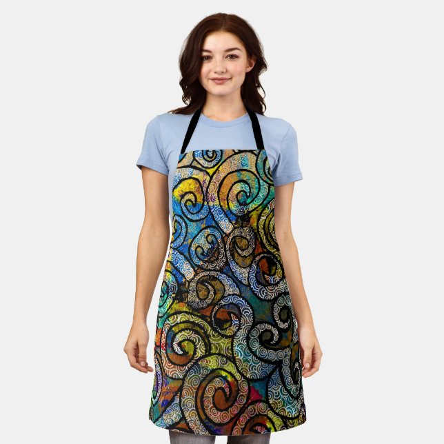 Medusa's Hair Apron (Worn)