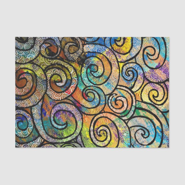 Medusa's Hair Tissue Paper (Front)