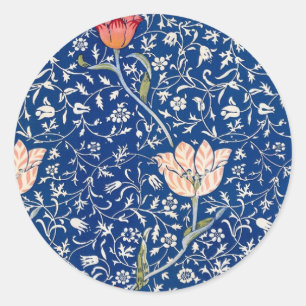 Medway Pattern (1885) By William Morris Classic Round Sticker