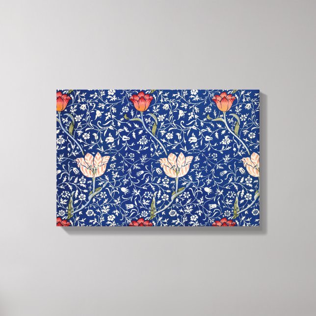 Medway Pattern (by William Morris) Canvas Print (Front)