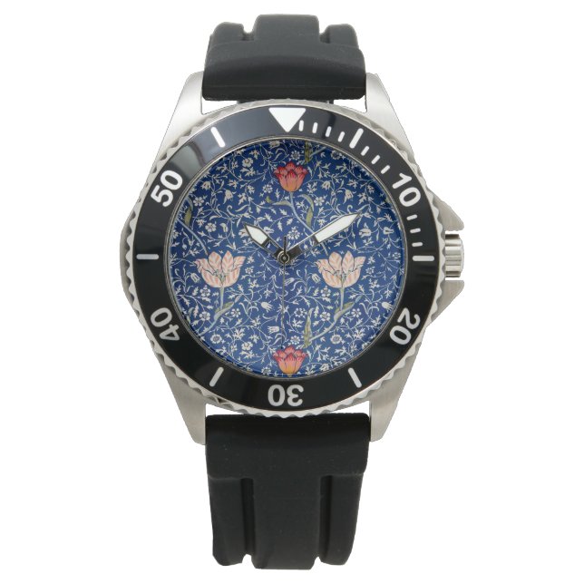 Medway Pattern (by William Morris) Watch (Front)