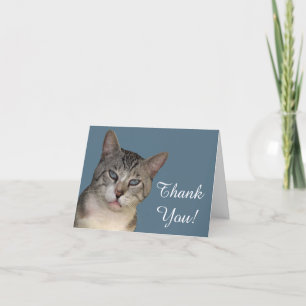Meece The Cat Thank You Card