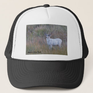 Meeker's White Deer 1 Trucker Hat
