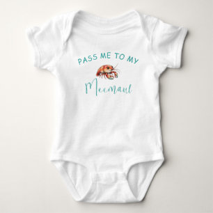 Meemaw Crawfish Baby Shirt