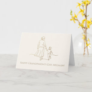 Meemaw Grandparents Day Card