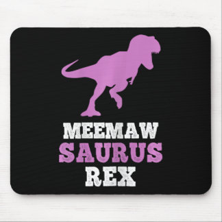 Meemaw-saurus Rex Dino Dinosaur Meemawsaurus Funny Mouse Mat