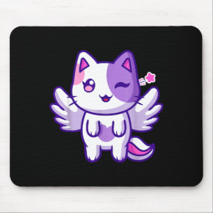 Meemeow Cute Cat Plu-shirt  Mouse Mat