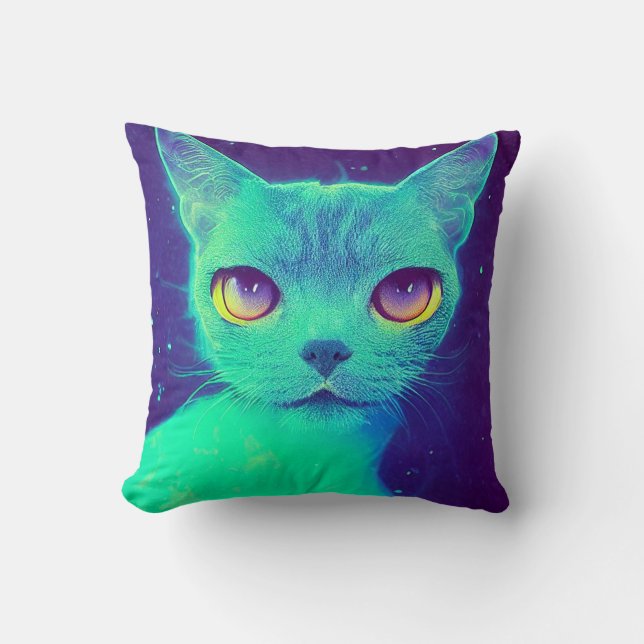 Meeow Face! Cushion (Front)