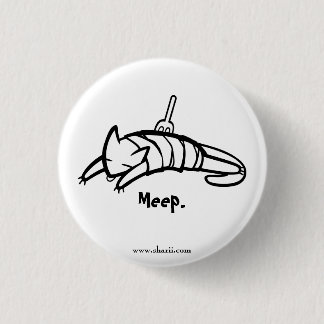 Meep! 3 Cm Round Badge