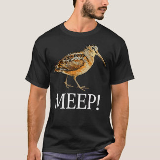 Meep Bird Meme Birds Watching American Woodcock T-Shirt