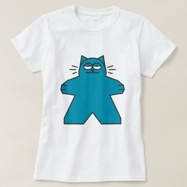 Meeple Cat Women's T-Shirt (Design Front)