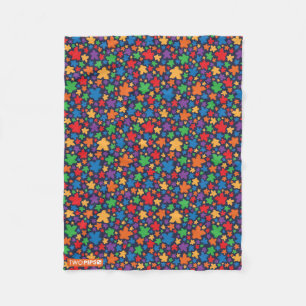 Meeple Pattern Blanket