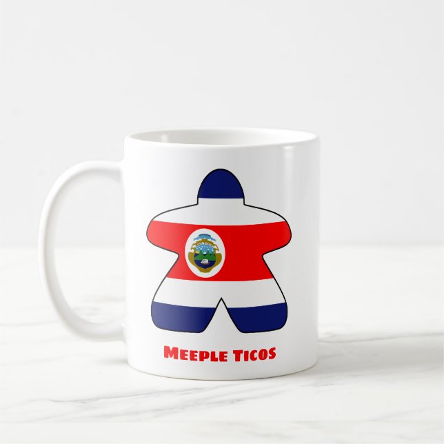 Meeple Ticos (Costa Rica) Mug (Left)