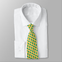 Meeples in Love, Green & Yellow Tie