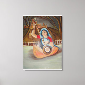 Meera Bai Oil painting on canvas