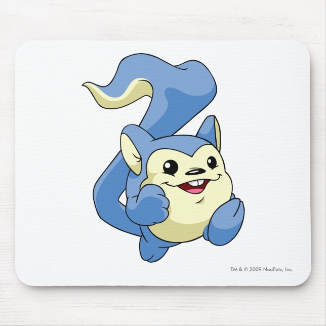 Meerca Blue Mouse Mat (Front)