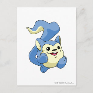 Meerca Blue Postcard