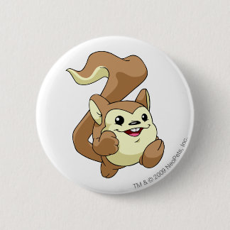 Meerca Brown 6 Cm Round Badge