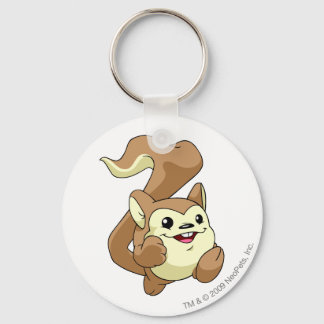 Meerca Brown Key Ring