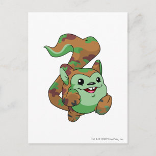 Meerca Camouflage Postcard