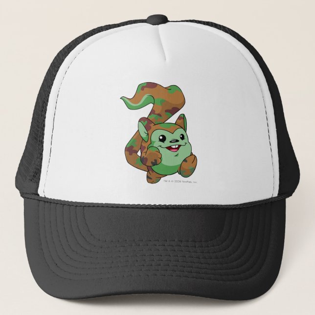 Meerca Camouflage Trucker Hat (Front)