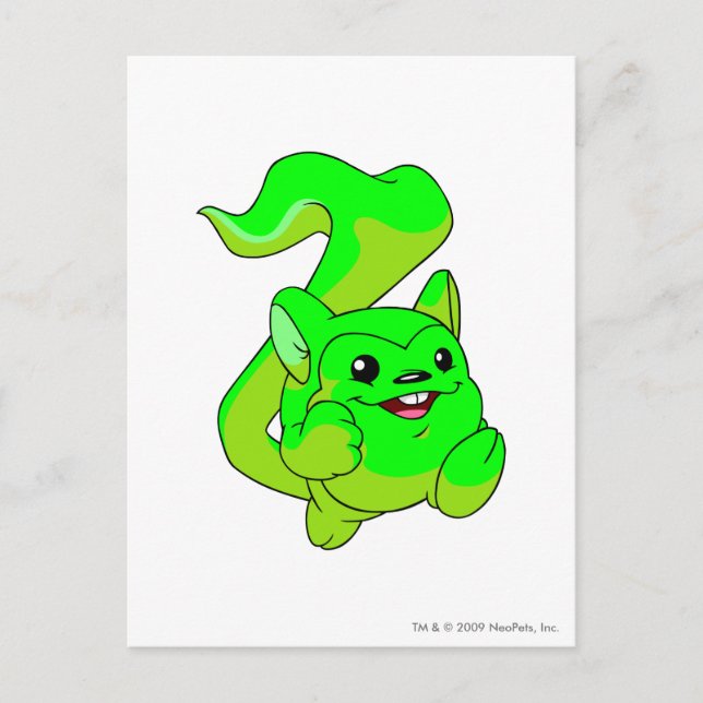 Meerca Glowing Postcard (Front)