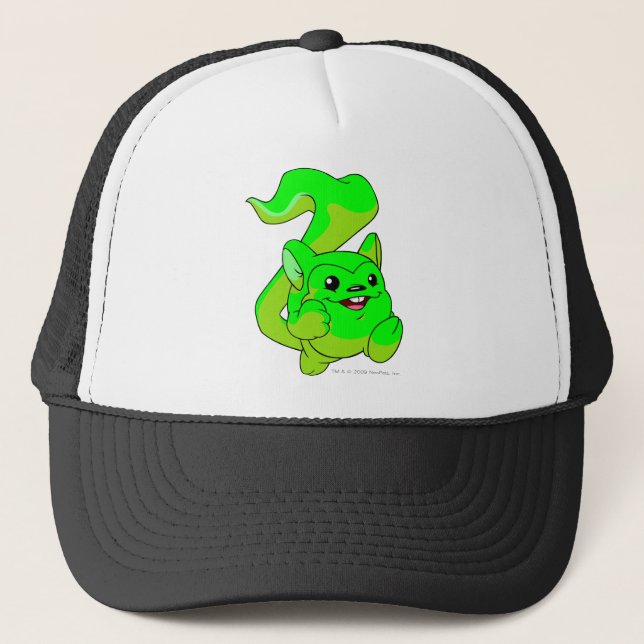 Meerca Glowing Trucker Hat (Front)