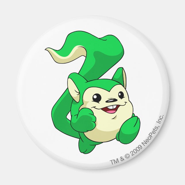 Meerca Green Magnet (Front)