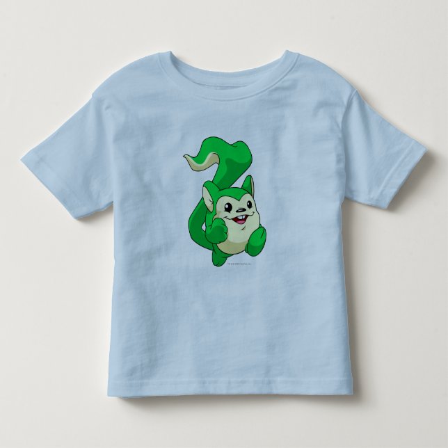 Meerca Green Toddler T-Shirt (Front)