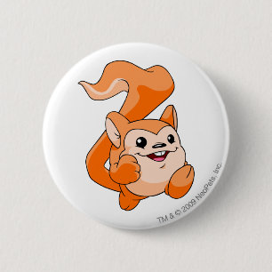 Meerca Orange 6 Cm Round Badge