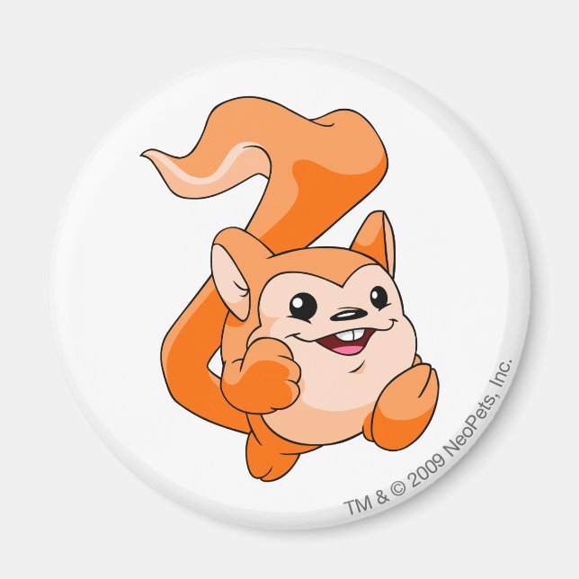 Meerca Orange Magnet (Front)